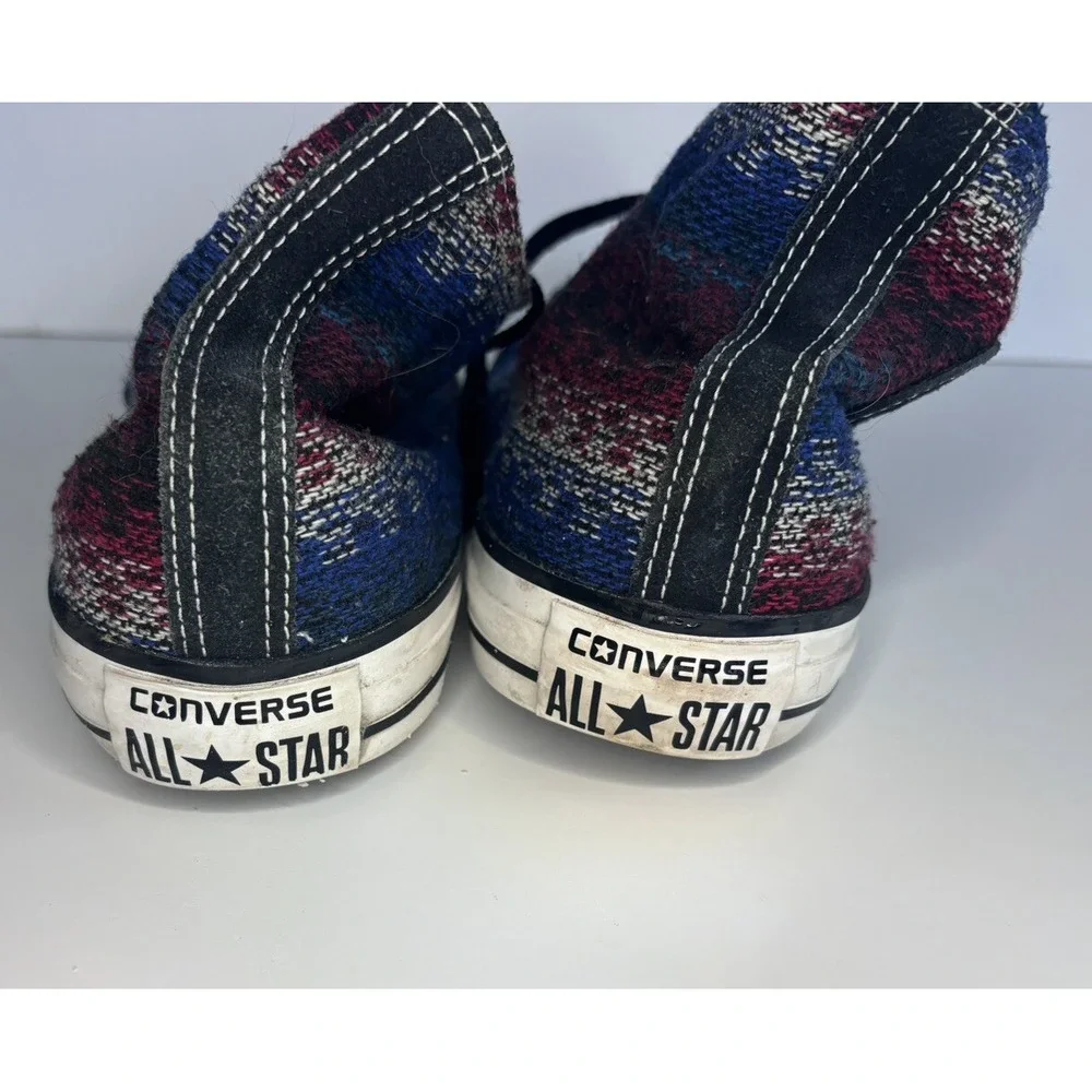 Converse Native Blanket Weave Fabric Dk Multi-Color‎ HI-TOP Shoes Size 11